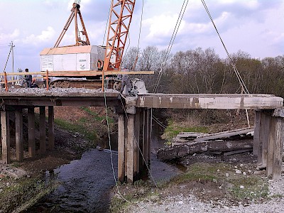 Демонтаж мостов