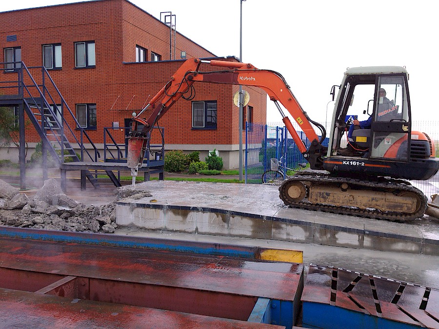 демонтаж годромолотом весовой 3