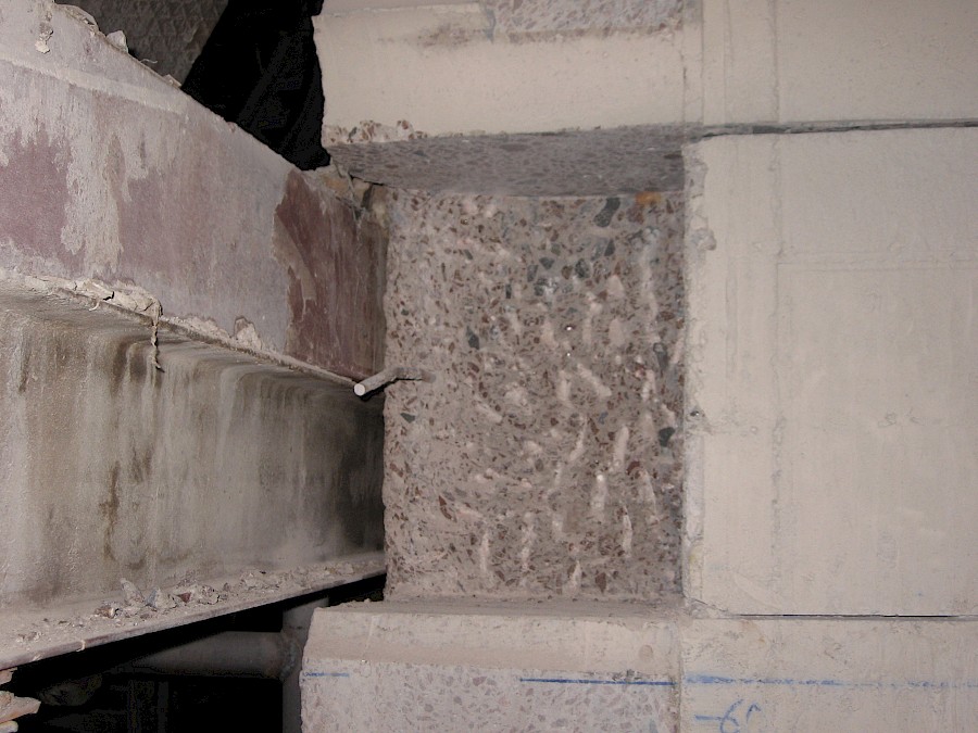 Металлоусиление в плите перекрытия